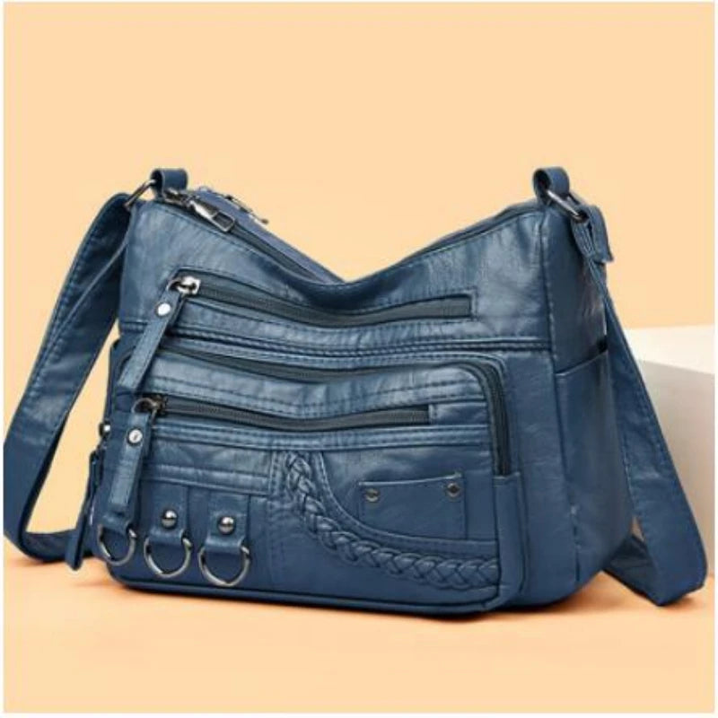 2024 New Ladies Soft Leather Bags High Quality Purses And Handbags Famous Designer Crossbody Shoulder Bag For Women SSacs à main