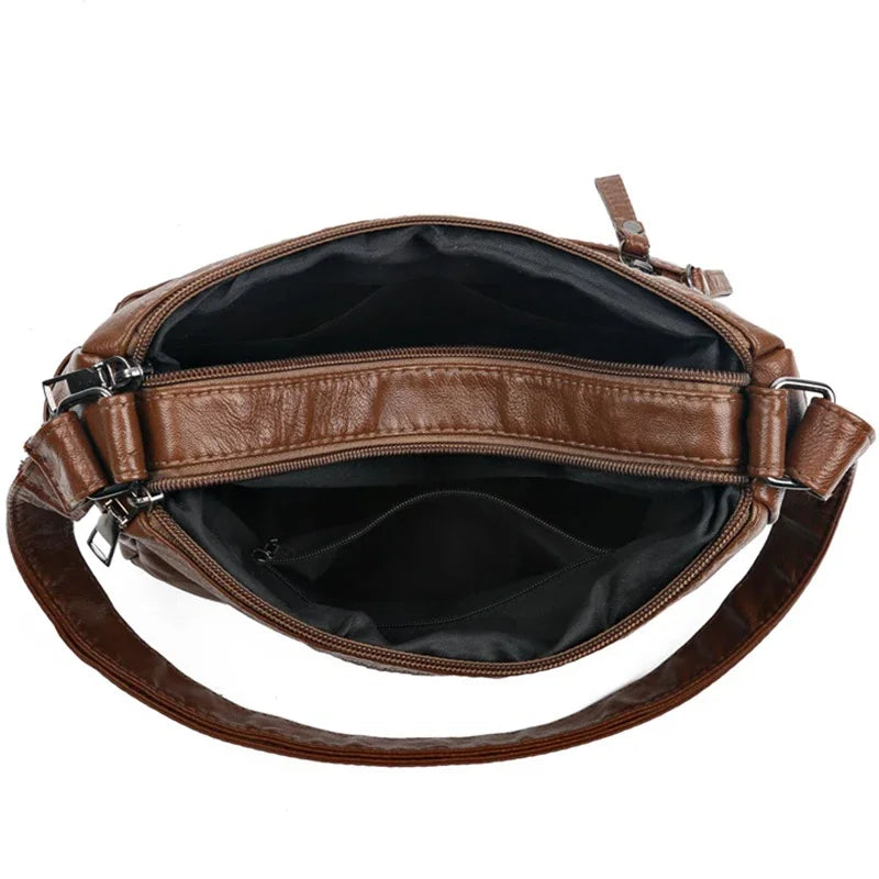 2024 New Ladies Soft Leather Bags High Quality Purses And Handbags Famous Designer Crossbody Shoulder Bag For Women SSacs à main