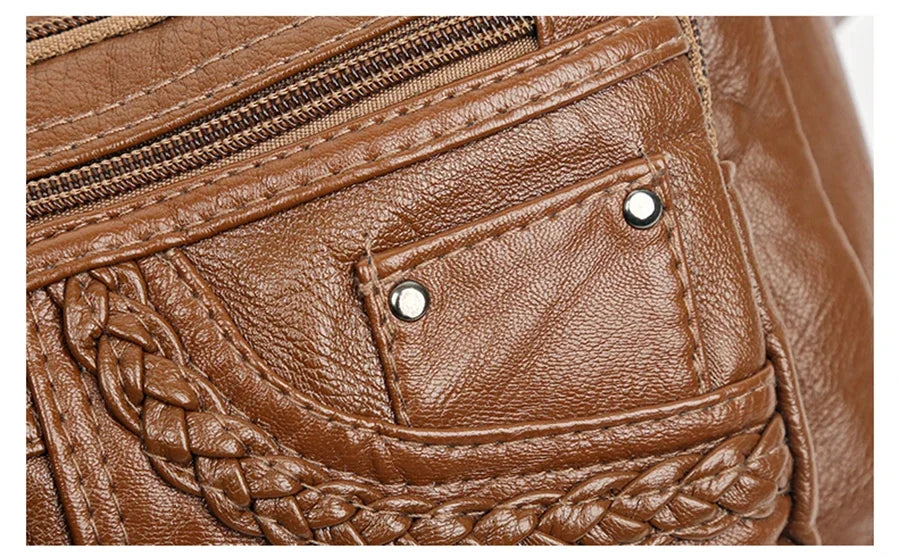 2024 New Ladies Soft Leather Bags High Quality Purses And Handbags Famous Designer Crossbody Shoulder Bag For Women SSacs à main