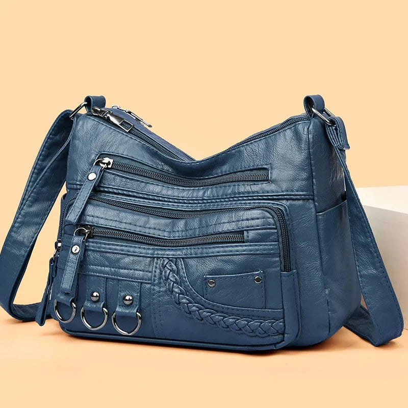 2024 New Ladies Soft Leather Bags High Quality Purses And Handbags Famous Designer Crossbody Shoulder Bag For Women SSacs à main