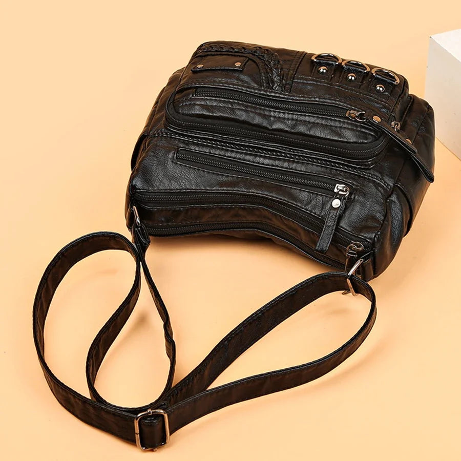 2024 New Ladies Soft Leather Bags High Quality Purses And Handbags Famous Designer Crossbody Shoulder Bag For Women SSacs à main