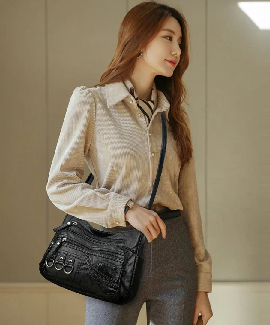 2024 New Ladies Soft Leather Bags High Quality Purses And Handbags Famous Designer Crossbody Shoulder Bag For Women SSacs à main