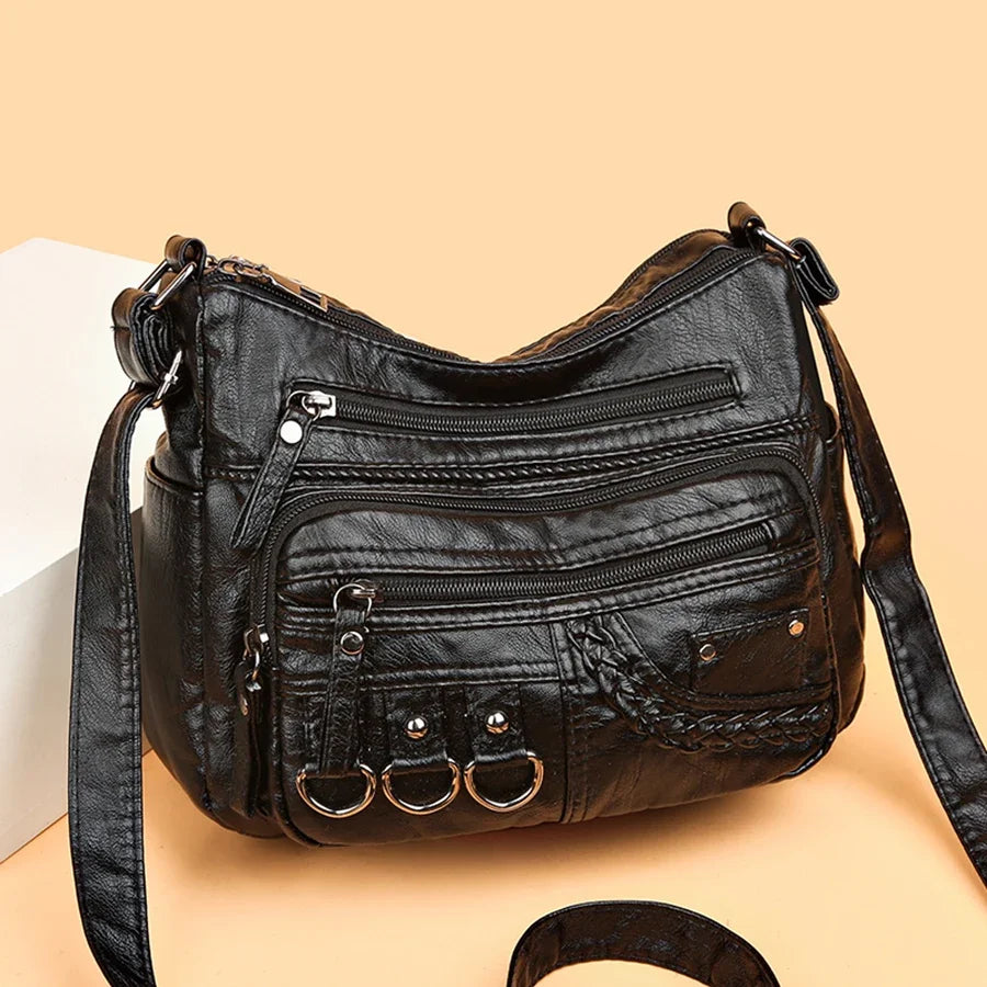 2024 New Ladies Soft Leather Bags High Quality Purses And Handbags Famous Designer Crossbody Shoulder Bag For Women SSacs à main