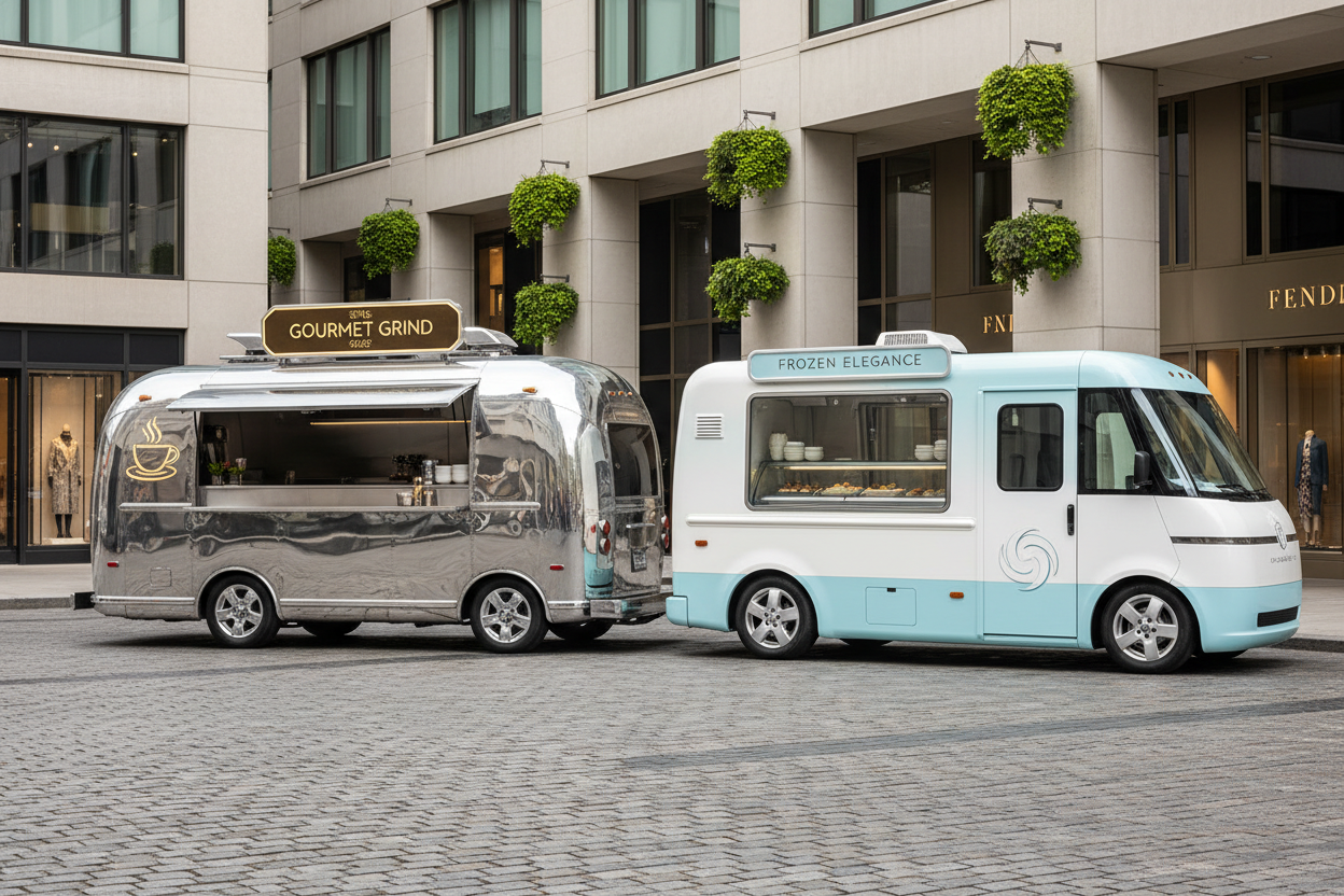 Commercial Food & Ice Cream Trucks