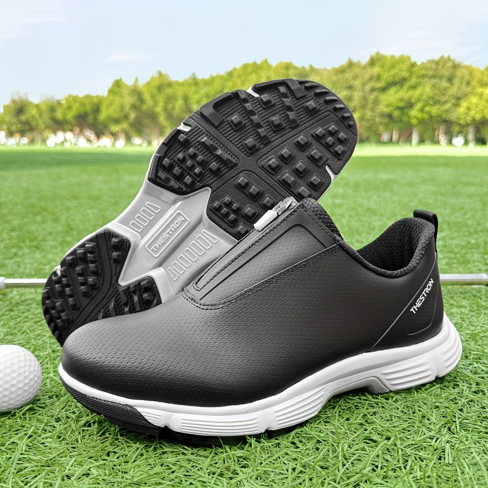 Sneakers, Men's Golf Shoes Outdoor Sports Leisure Lightweight Golf Shoes for Men Non-Slip Big Size 7-15 Comfortable Fashion Professional Golf Sport Training Shoes