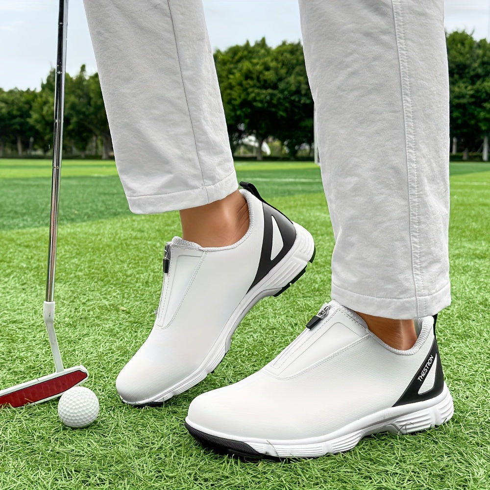 Sneakers, Men's Golf Shoes Outdoor Sports Leisure Lightweight Golf Shoes for Men Non-Slip Big Size 7-15 Comfortable Fashion Professional Golf Sport Training Shoes