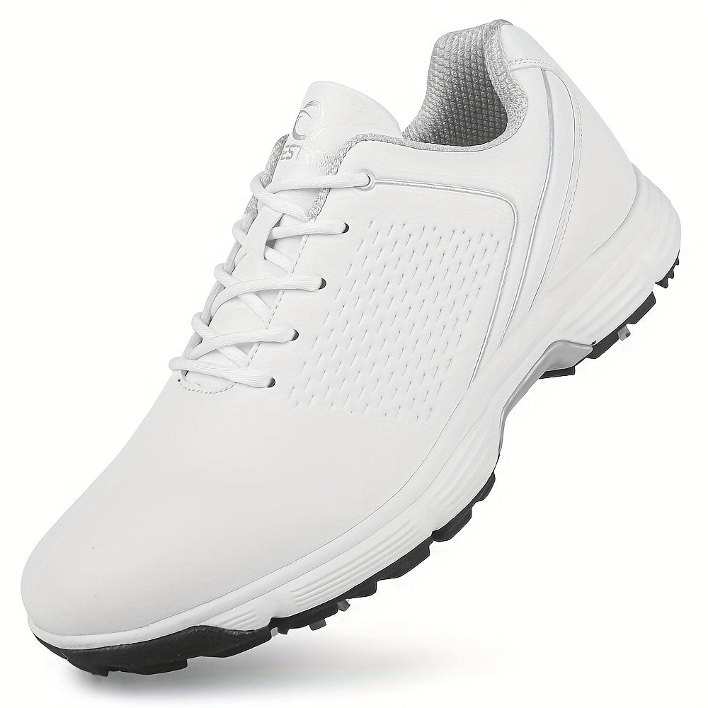 Sneakers, Men's Golf Shoes Outdoor Sports Leisure Lightweight Golf Shoes for Men Non-Slip Big Size 7-15 Comfortable Fashion Professional Golf Sport Training Shoes