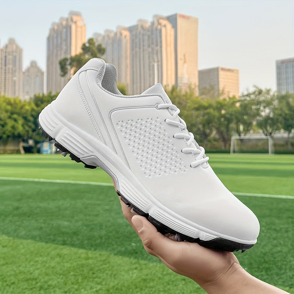 Sneakers, Men's Golf Shoes Outdoor Sports Leisure Lightweight Golf Shoes for Men Non-Slip Big Size 7-15 Comfortable Fashion Professional Golf Sport Training Shoes