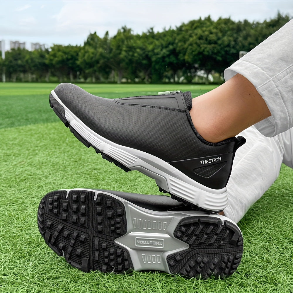 Sneakers, Men's Golf Shoes Outdoor Sports Leisure Lightweight Golf Shoes for Men Non-Slip Big Size 7-15 Comfortable Fashion Professional Golf Sport Training Shoes