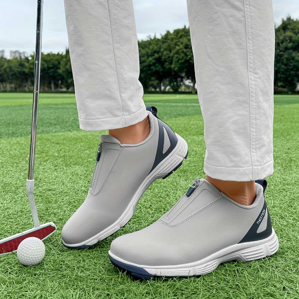 Sneakers, Men's Golf Shoes Outdoor Sports Leisure Lightweight Golf Shoes for Men Non-Slip Big Size 7-15 Comfortable Fashion Professional Golf Sport Training Shoes