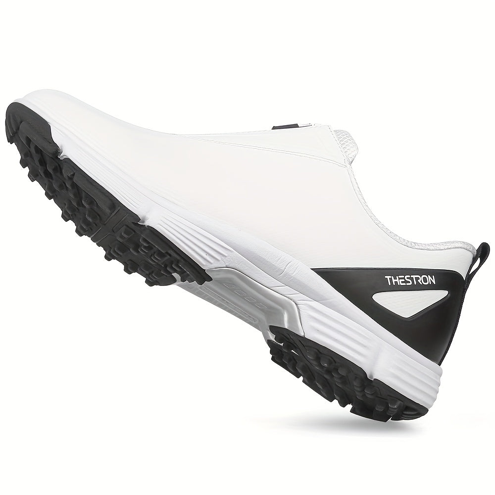 Sneakers, Men's Golf Shoes Outdoor Sports Leisure Lightweight Golf Shoes for Men Non-Slip Big Size 7-15 Comfortable Fashion Professional Golf Sport Training Shoes