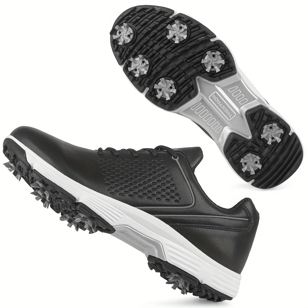 Sneakers, Men's Golf Shoes Outdoor Sports Leisure Lightweight Golf Shoes for Men Non-Slip Big Size 7-15 Comfortable Fashion Professional Golf Sport Training Shoes