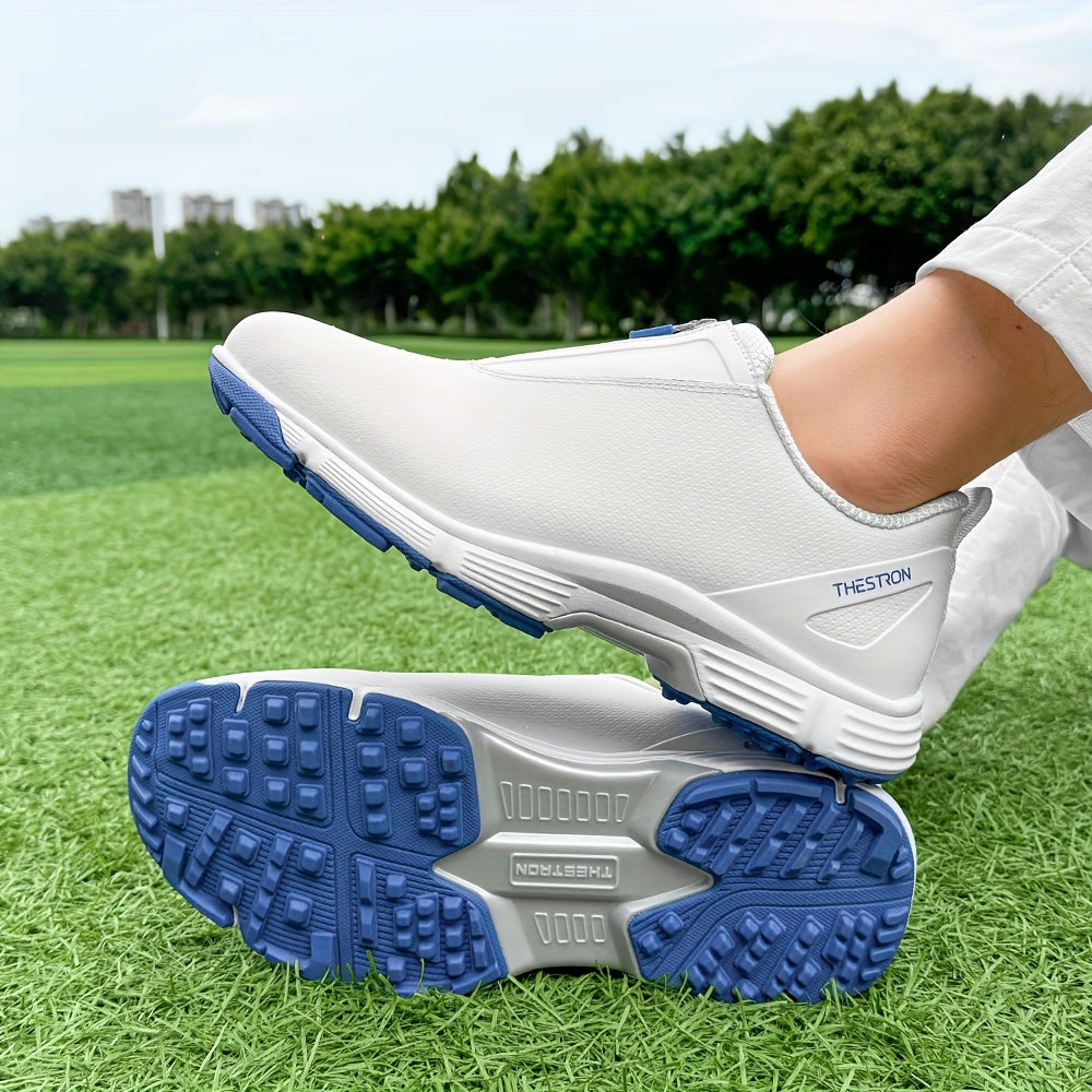 Sneakers, Men's Golf Shoes Outdoor Sports Leisure Lightweight Golf Shoes for Men Non-Slip Big Size 7-15 Comfortable Fashion Professional Golf Sport Training Shoes