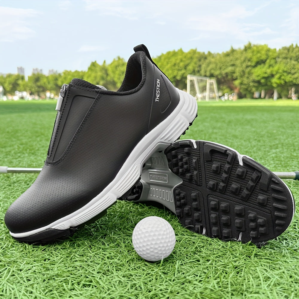 Sneakers, Men's Golf Shoes Outdoor Sports Leisure Lightweight Golf Shoes for Men Non-Slip Big Size 7-15 Comfortable Fashion Professional Golf Sport Training Shoes