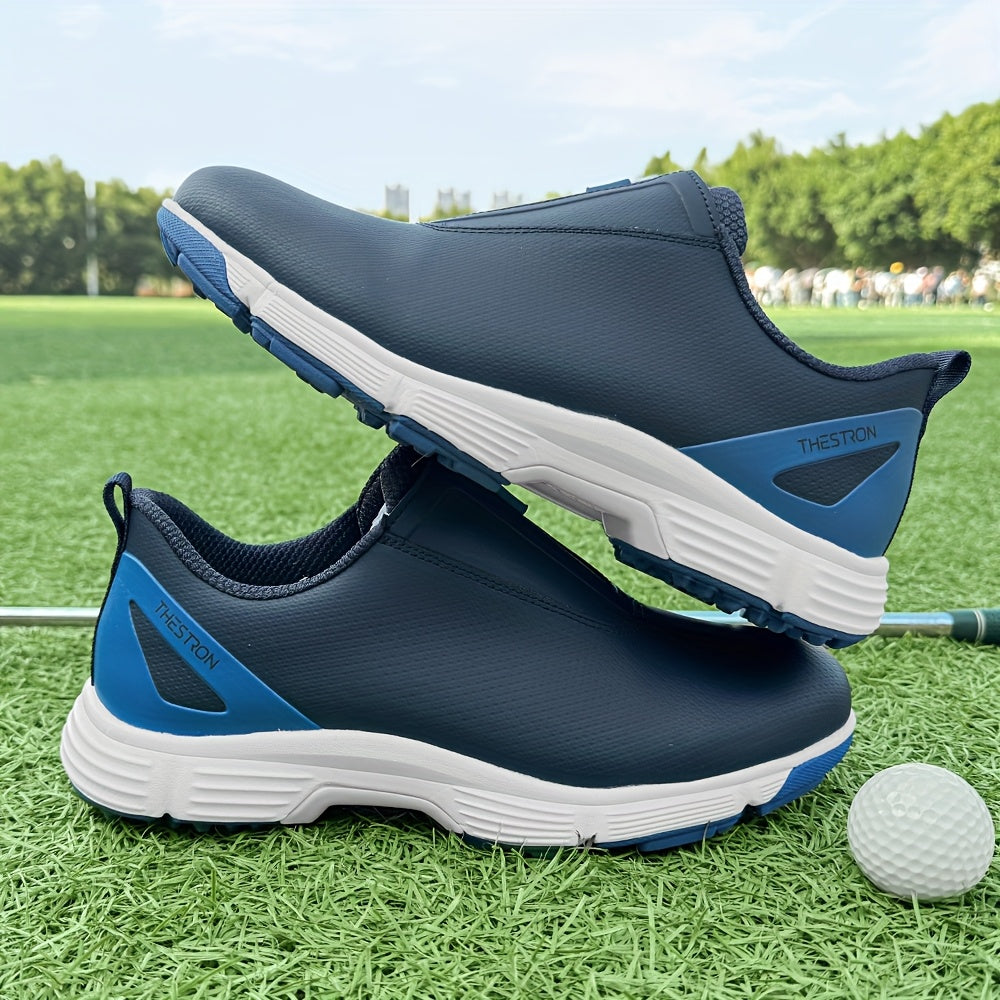 Sneakers, Men's Golf Shoes Outdoor Sports Leisure Lightweight Golf Shoes for Men Non-Slip Big Size 7-15 Comfortable Fashion Professional Golf Sport Training Shoes