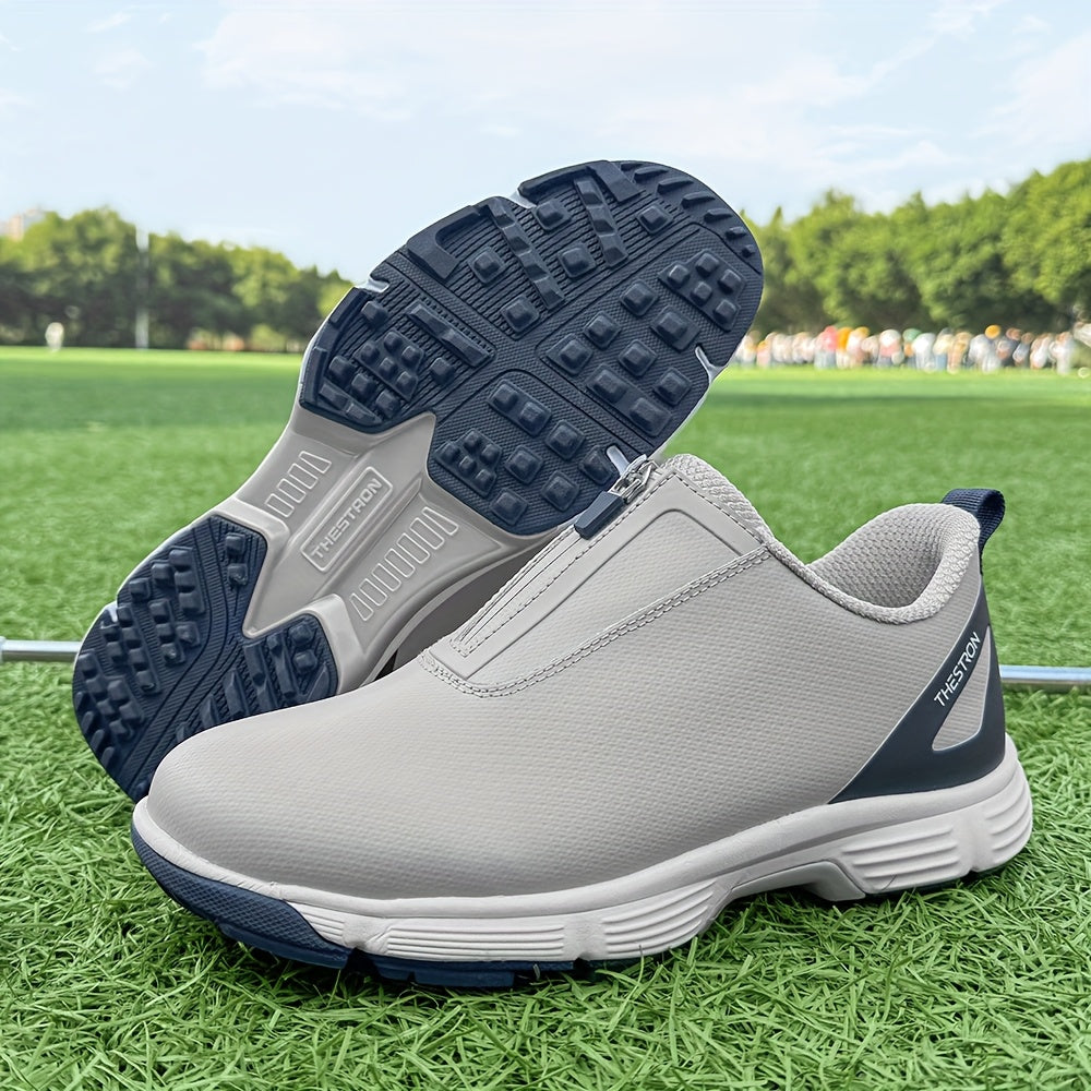 Sneakers, Men's Golf Shoes Outdoor Sports Leisure Lightweight Golf Shoes for Men Non-Slip Big Size 7-15 Comfortable Fashion Professional Golf Sport Training Shoes