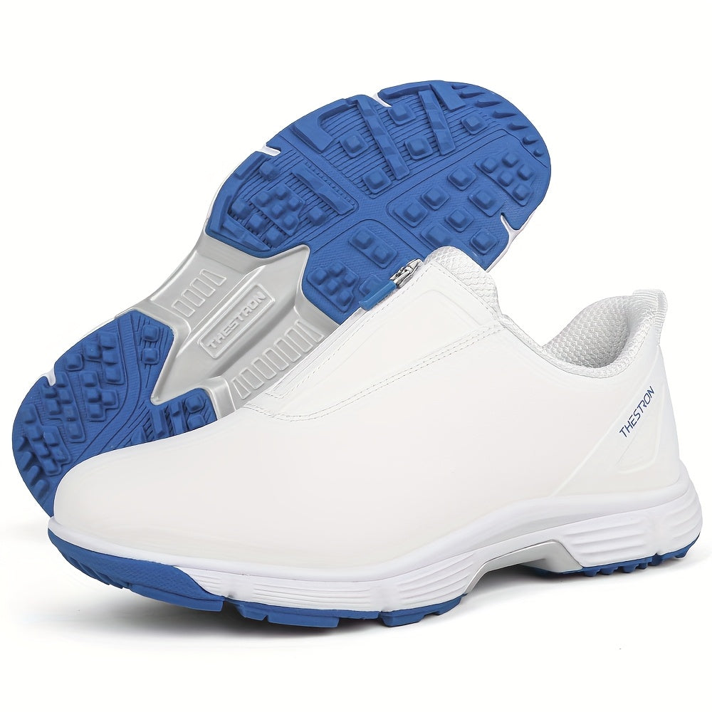 Sneakers, Men's Golf Shoes Outdoor Sports Leisure Lightweight Golf Shoes for Men Non-Slip Big Size 7-15 Comfortable Fashion Professional Golf Sport Training Shoes