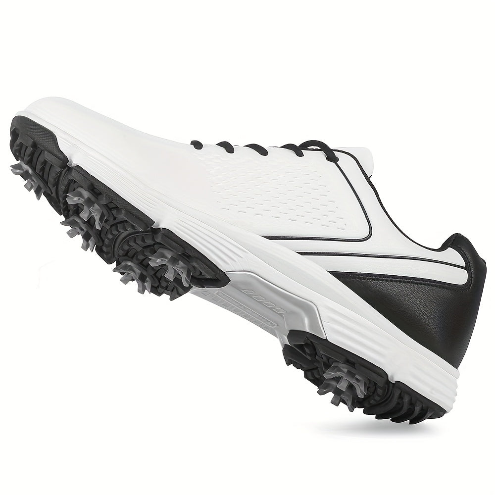 Sneakers, Men's Golf Shoes Outdoor Sports Leisure Lightweight Golf Shoes for Men Non-Slip Big Size 7-15 Comfortable Fashion Professional Golf Sport Training Shoes