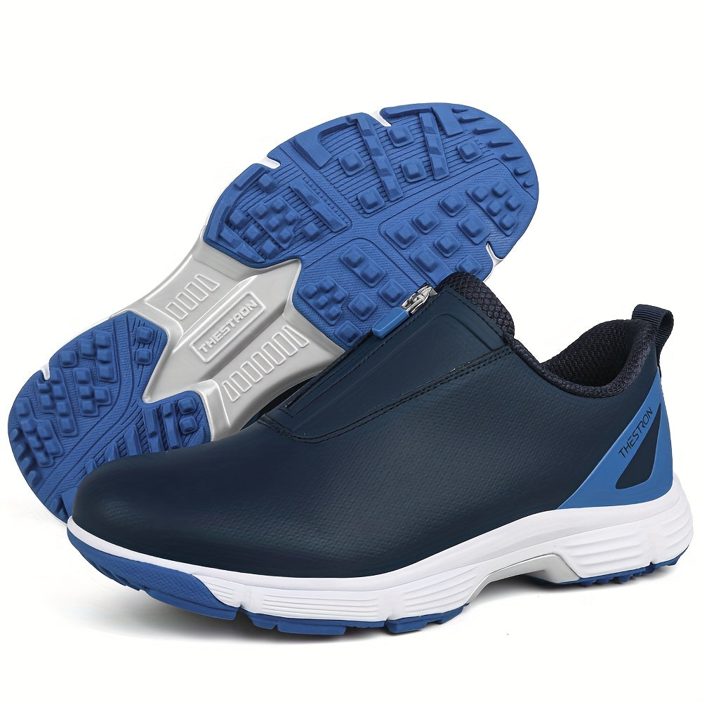 Sneakers, Men's Golf Shoes Outdoor Sports Leisure Lightweight Golf Shoes for Men Non-Slip Big Size 7-15 Comfortable Fashion Professional Golf Sport Training Shoes