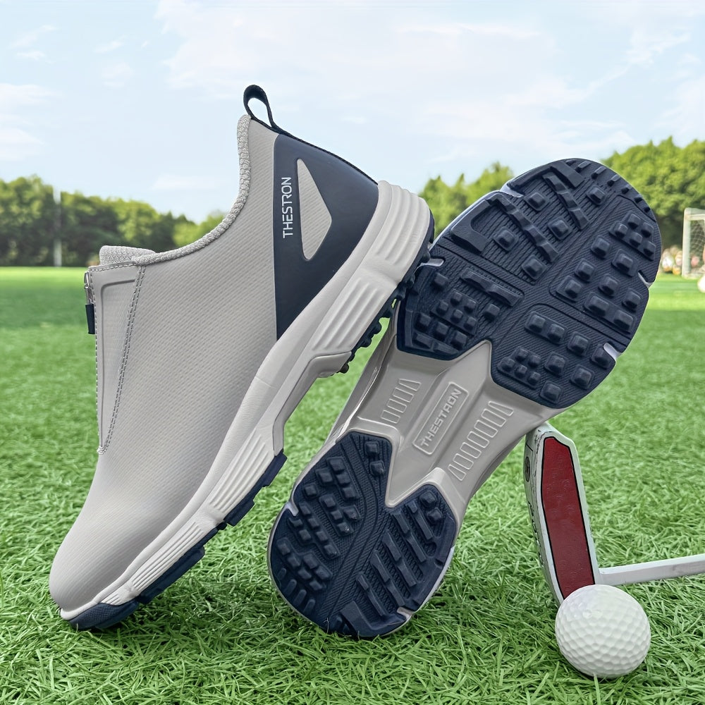 Sneakers, Men's Golf Shoes Outdoor Sports Leisure Lightweight Golf Shoes for Men Non-Slip Big Size 7-15 Comfortable Fashion Professional Golf Sport Training Shoes