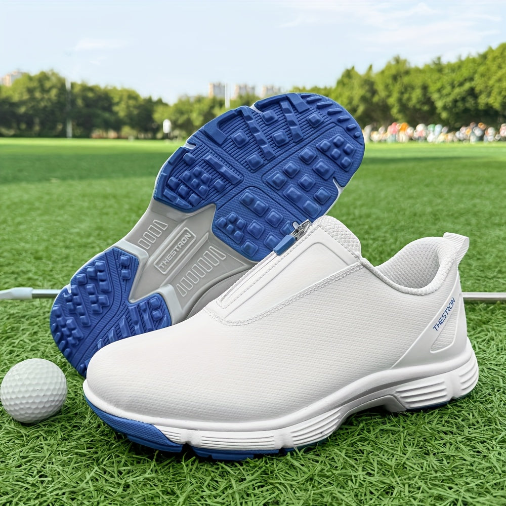 Sneakers, Men's Golf Shoes Outdoor Sports Leisure Lightweight Golf Shoes for Men Non-Slip Big Size 7-15 Comfortable Fashion Professional Golf Sport Training Shoes