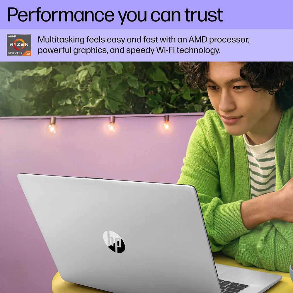 HP 17.3" HD+ Touchscreen Business Laptop,AMD Ryzen 5 7530U(Beats i7-1165G7) Laptops Computer,Up to 64GB RAM,4TB SSD,WiFi 6