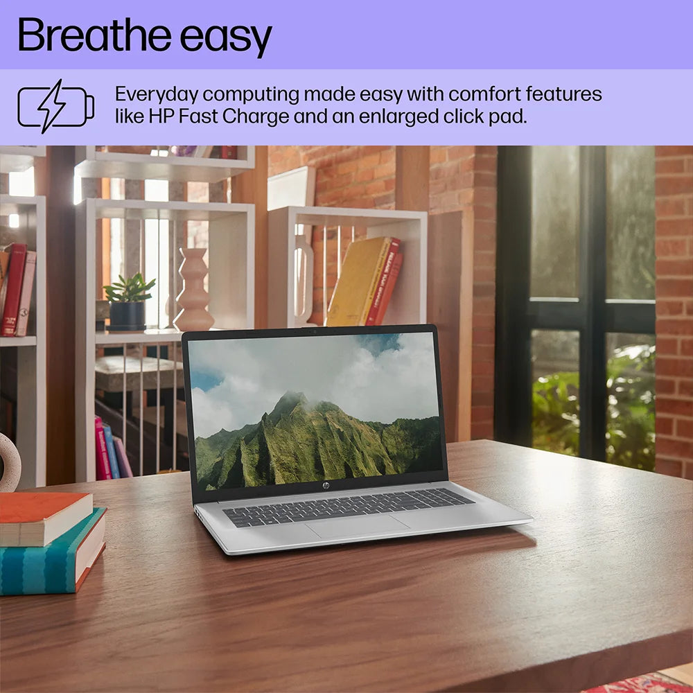 HP 17.3" HD+ Touchscreen Business Laptop,AMD Ryzen 5 7530U(Beats i7-1165G7) Laptops Computer,Up to 64GB RAM,4TB SSD,WiFi 6