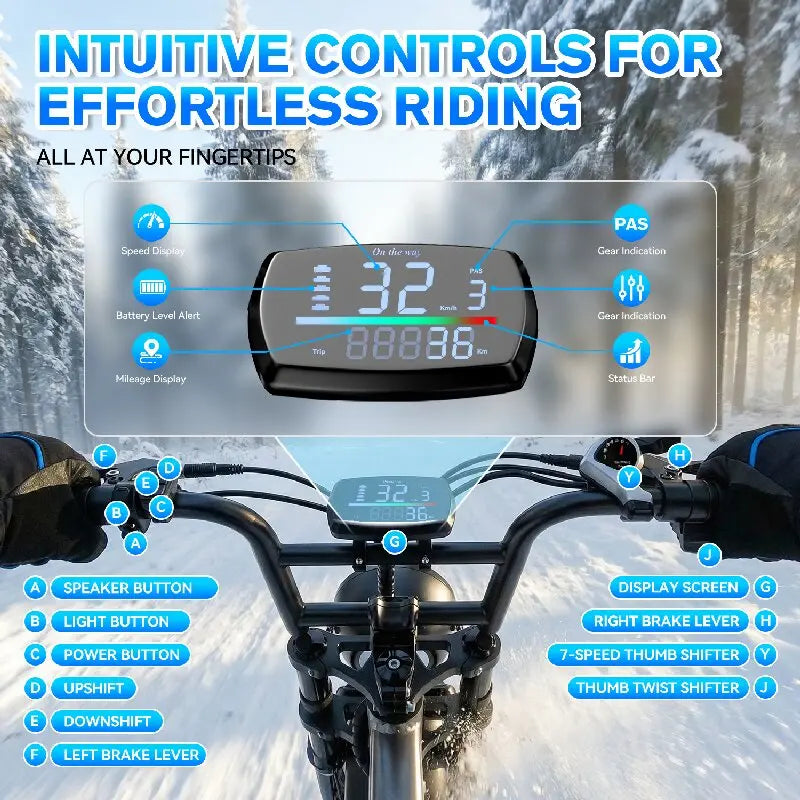 Thick Tire Electric Bike 20 26 Inch 1000w 2000w 30-50mph 30-60mile 48v Aluminum Alloy Factory Original,for Electric Bicycle