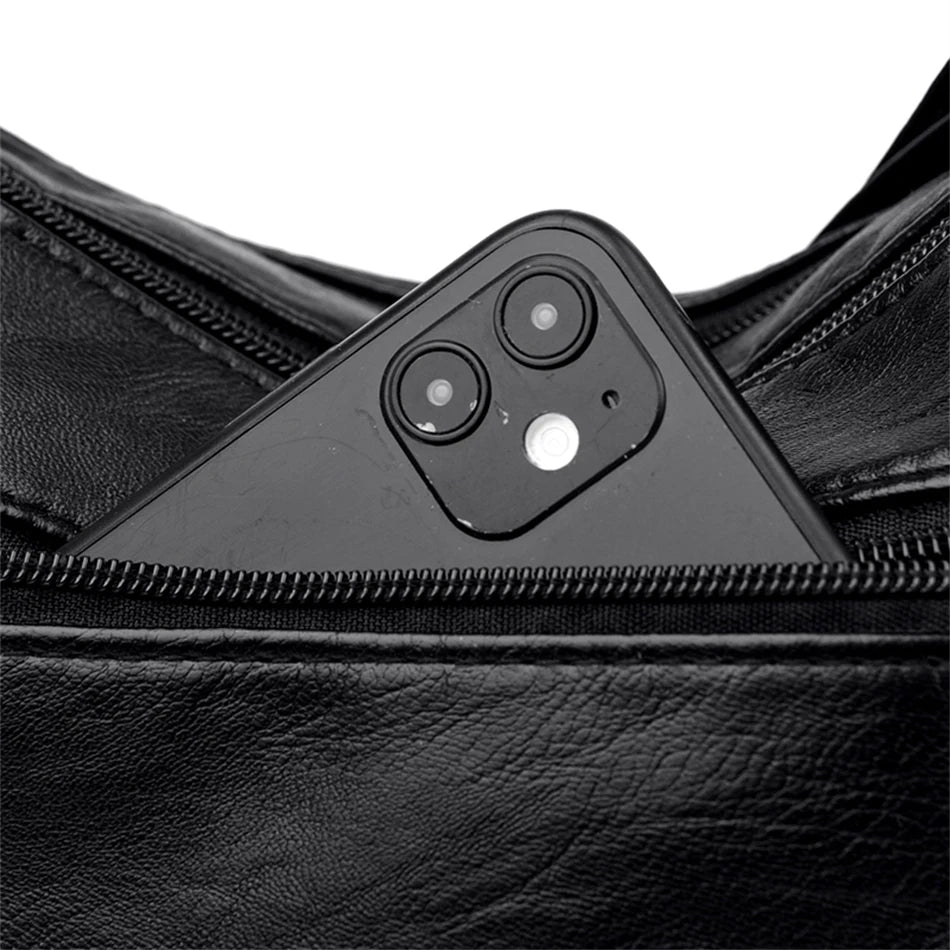 High Quality Soft Leather Luxury Purses and Handbags Women's Bag Designer Multi-pocket Crossbody Shoulder Bag for Women 2024 Sac