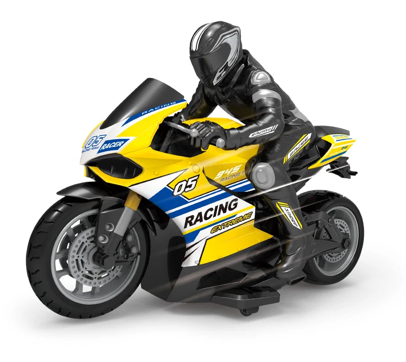 1/10  Electric Motorcycle RC Cars Scale High Speed Racing 4 Channels Remote Control Distance 35 Meters Off-Road Model