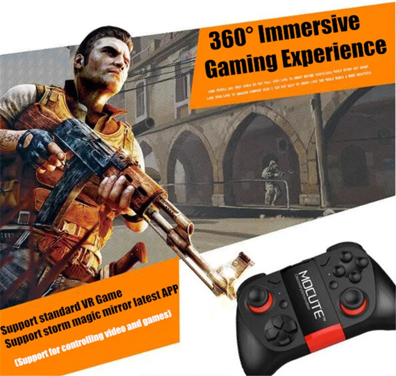 Blu-Ray Virtual Reality Glasses Stereo HD IMAX 3D Glasses Google Cardboard Box VR Headset Helmet for Phone,Support Game Joystick