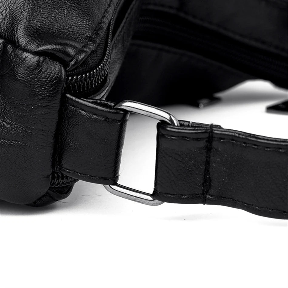 High Quality Soft Leather Luxury Purses and Handbags Women's Bag Designer Multi-pocket Crossbody Shoulder Bag for Women 2024 Sac