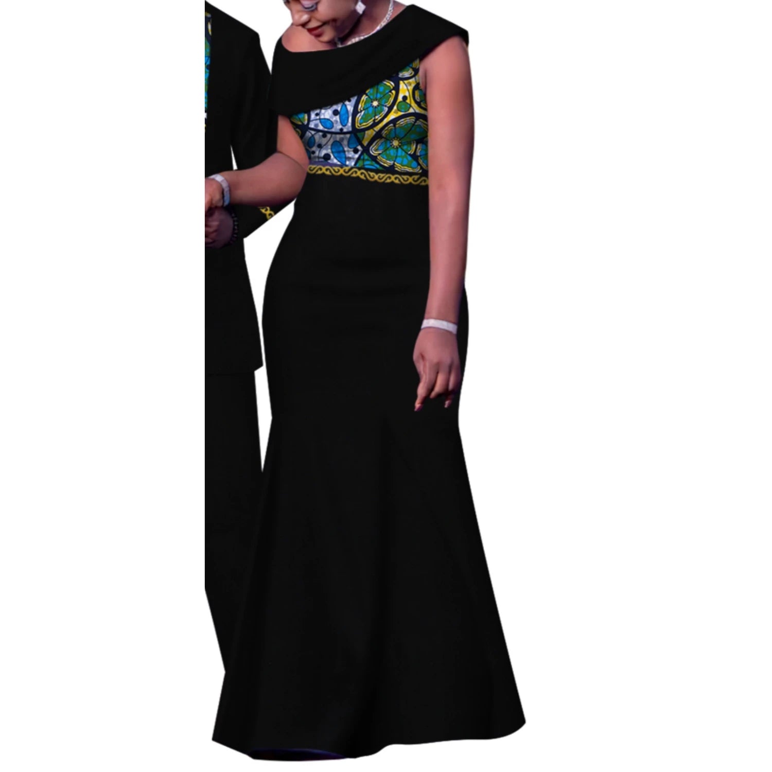 African Couple Outfits Match Sets Dashiki African Mens suit and Dresses for Women Party Couple Clothing WYQ905