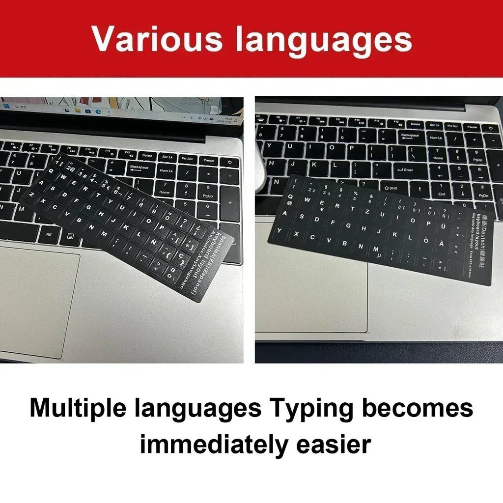 LENO 14.1"Ultra Slim Laptop Windows11 16GB 2TB SSD Gamer Notebook Intel 4405U 1920*1080 Display Office Study Gaming Computer PC