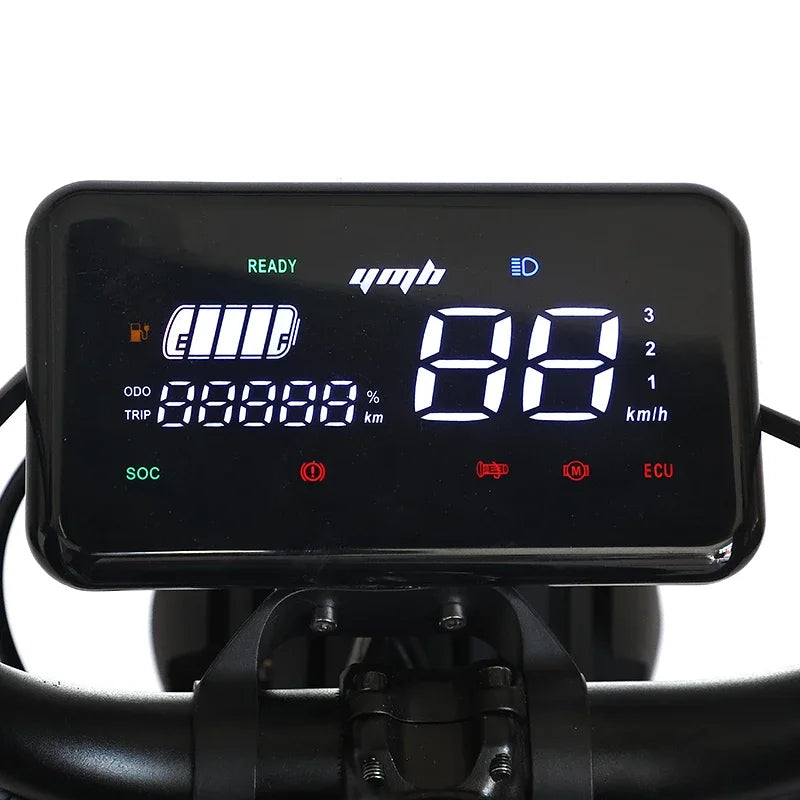 ZPW Black Warrior 3000w motor Motorbikes 48V 60AH E bike Adult Road Electric Bicycle 20 inch Off-road Fat Tyre Electric Bike