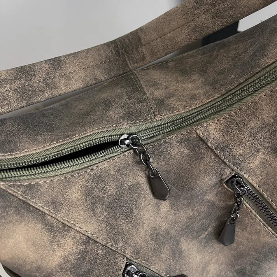 High Quality Scrub Soft PU Leather Shoulder Crossbody Bags for Women Designer Luxury Women Bags Female Handbags Casual Tote Sac