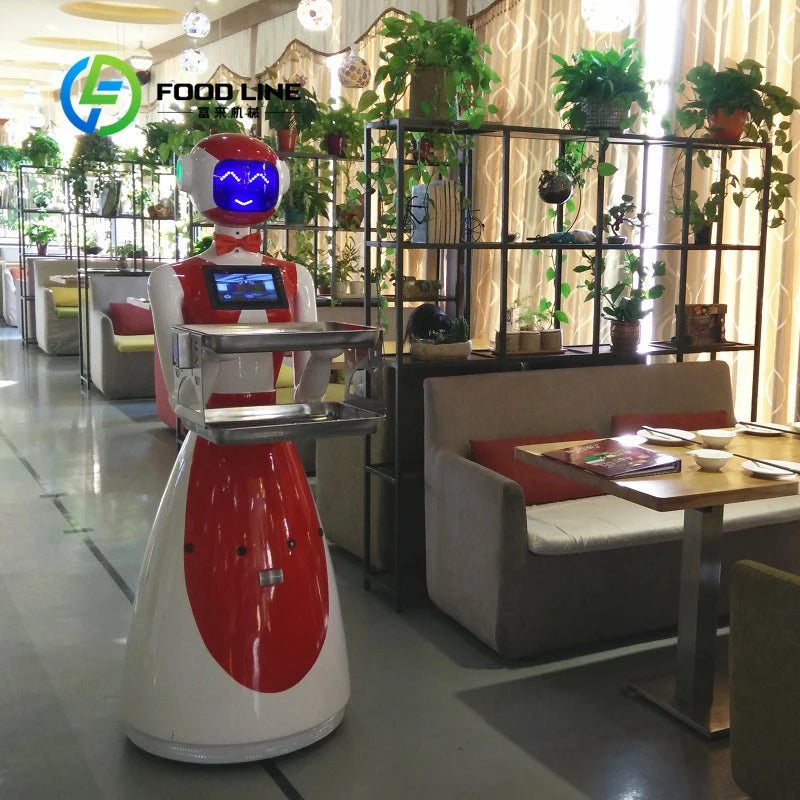 Humanoid Size Intelligent Delivery Robot Restaurant Service Robot