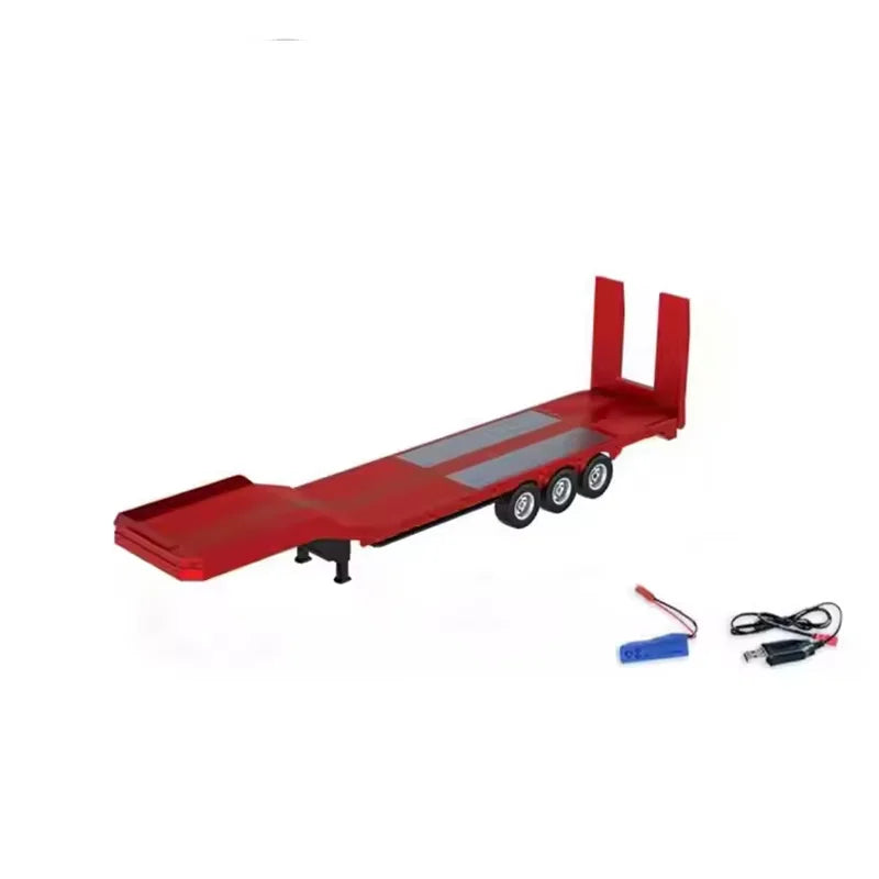 HUINA 770S Rc Truck Trailer Tractor 1/18 1501 Remote Control Car 19 Ch Electric Machine Engineering Cars Radio Controlled Toys