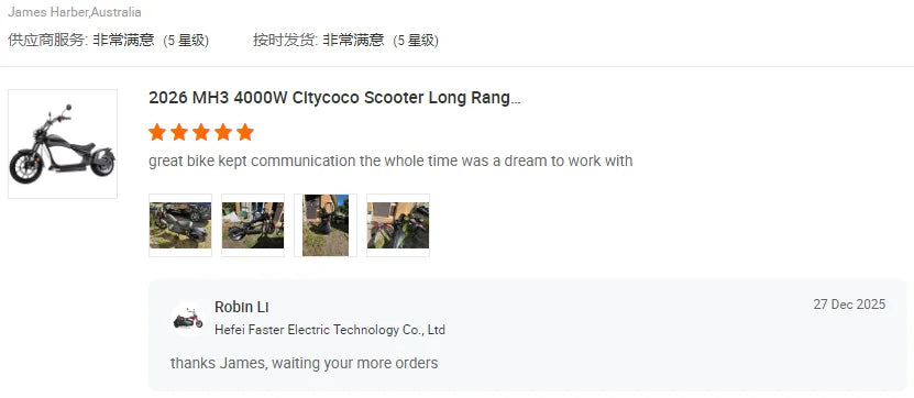 EEC COC 2000W Electric Scooter Citycoco 80KM Range Citicoco Chopper Chinese Prices Citycoco 4000w Scooter