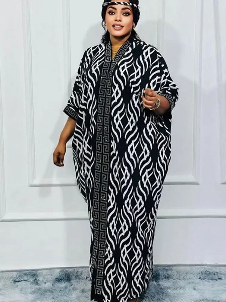 African Dresses For Women Vetement Femme Dashiki Abaya Maxi Dress Africa Clothes Dashiki Ankara Dresses 2026 Spring Autumn New