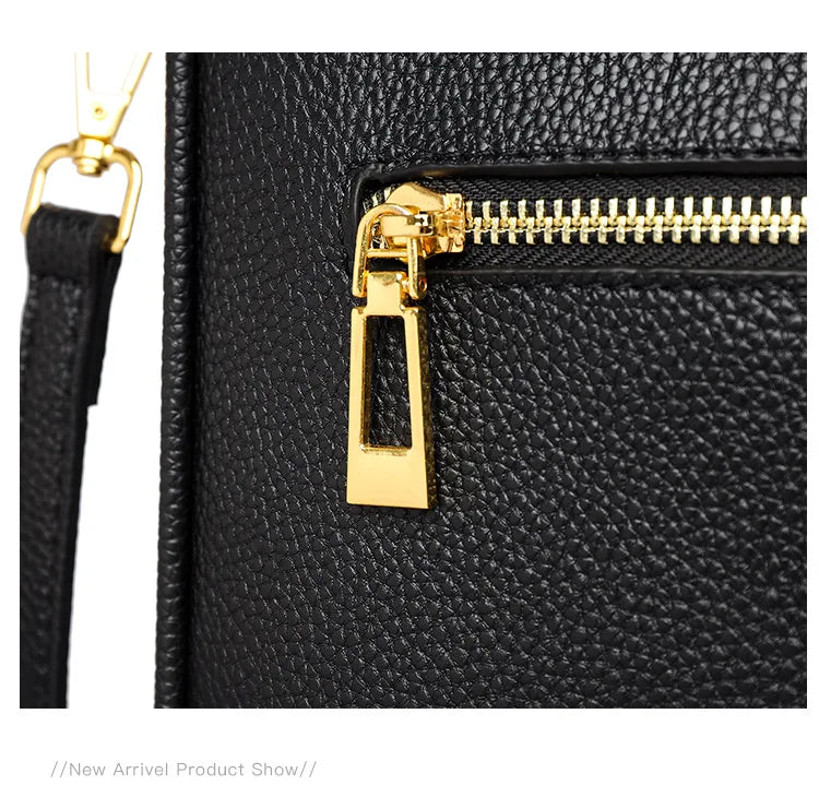 Light luxury genuine leather women's crossbody bag high quality handbag Fashion underarm bag French versatile Shoulder Bag