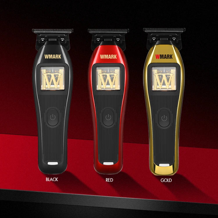 WMARK Trimmer Professional Hair Cutting Machine Cordless Hair Clippers 10000 RPM Barber Clipper Electric Trimmer for Men NG-X1