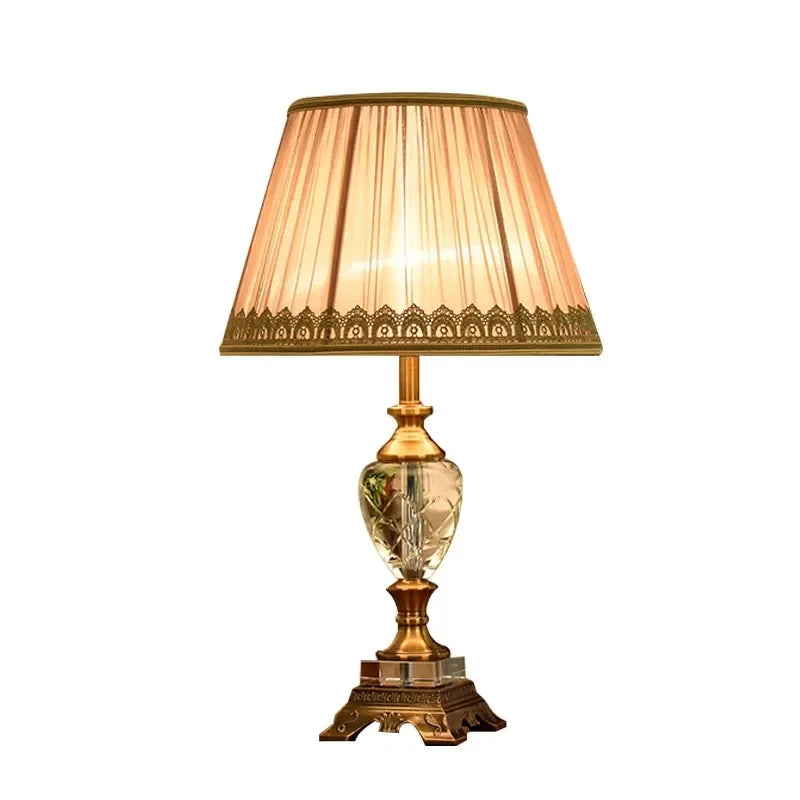 SAMAN B Crystal Floor Table Lamps Luxury  Modern Contemporary  for Foyer  Office Creative Bed Room Living Room