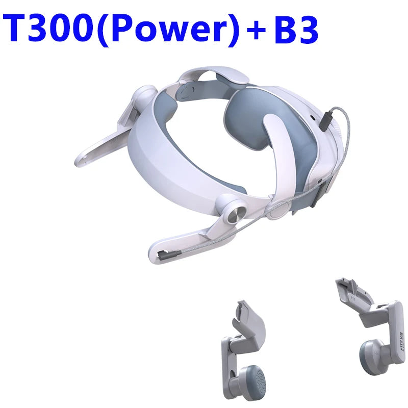 T300 Adjustable VR Head Strap For Meta Quest 3 Improve Comfortable Elite Replacement Headwear For Quest 3 Accessories