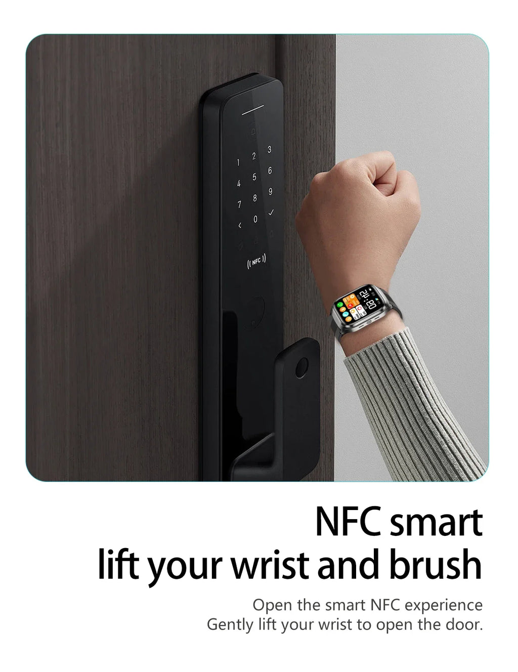 New ECG+PPG Nursing Grade Air Bag Smart Watch Men's Blood Fat Blood Pressure Voice Broadcast Health Smart Bracelet For Woman NFC