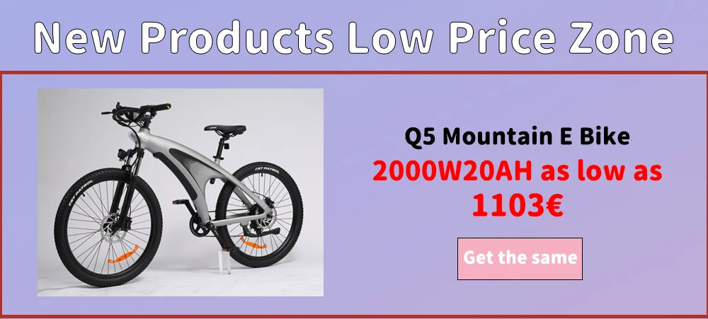 HUANCI Q5 electric bike 2000W electric bikes 27.5 Inch Electric bicycle  48V 20AH  electric e bike Mountain adults ebike fatbike