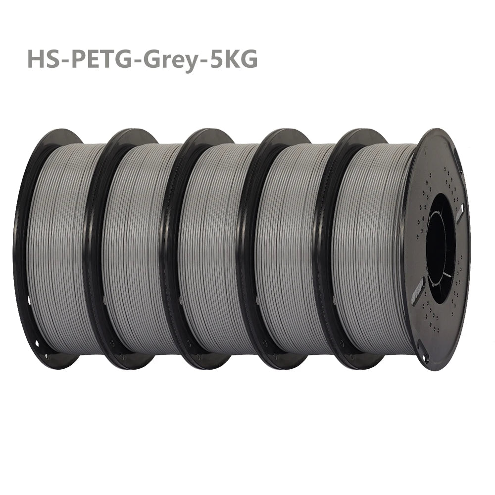 5/10KG Hyper PETG Filament, High Speed 3D Printer Filament,1kg/Spool (2.2lbs), 3D Printer Filament Good Toughness Non-Toxic
