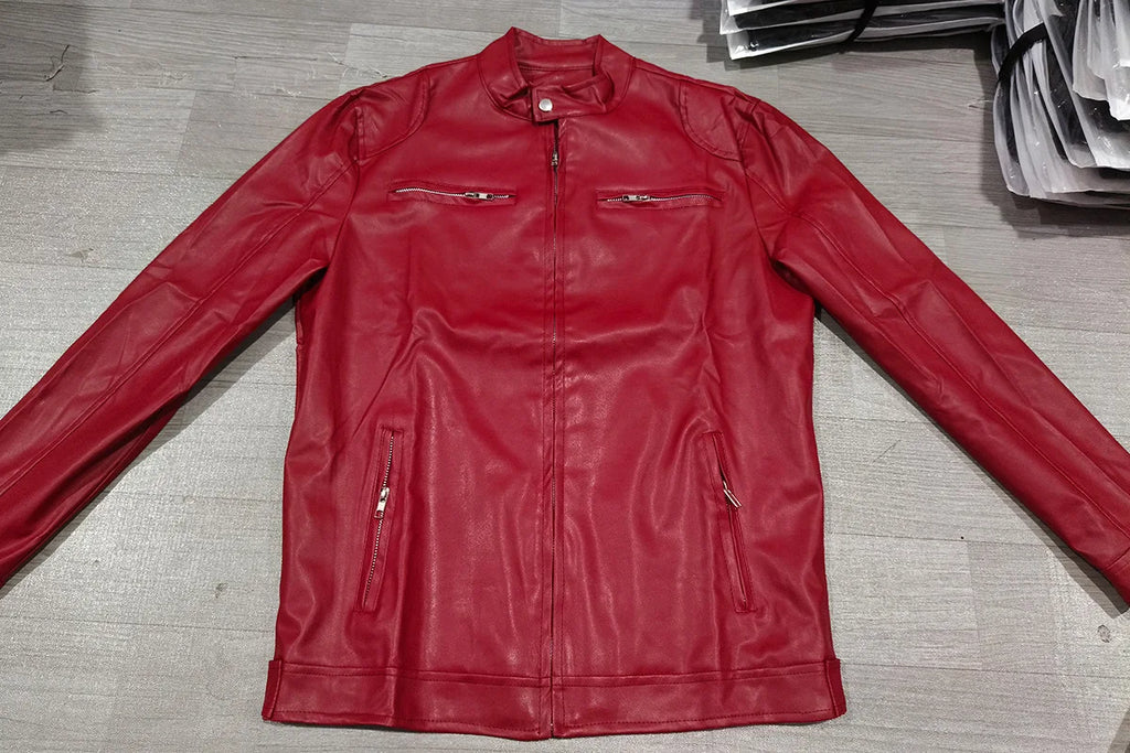 New Men's Leather Jackets Autumn Winter Slim High Quality Motorcycle PU Jacket Man Business Fleece Warm Black Leather Coats