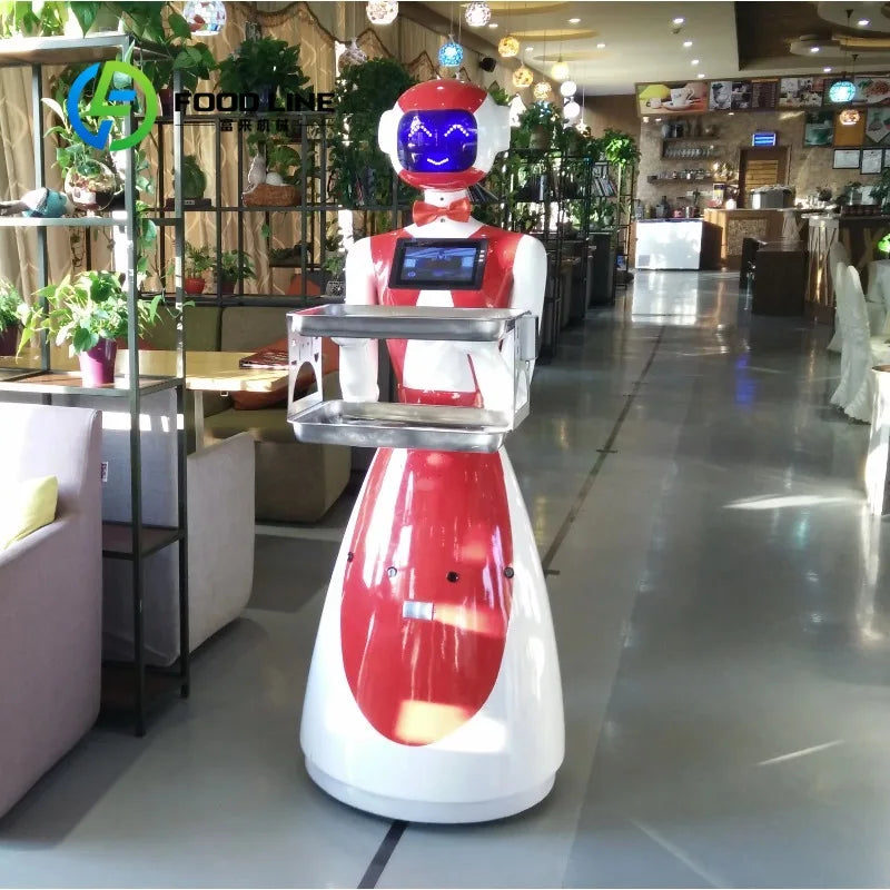 Humanoid Size Intelligent Delivery Robot Restaurant Service Robot