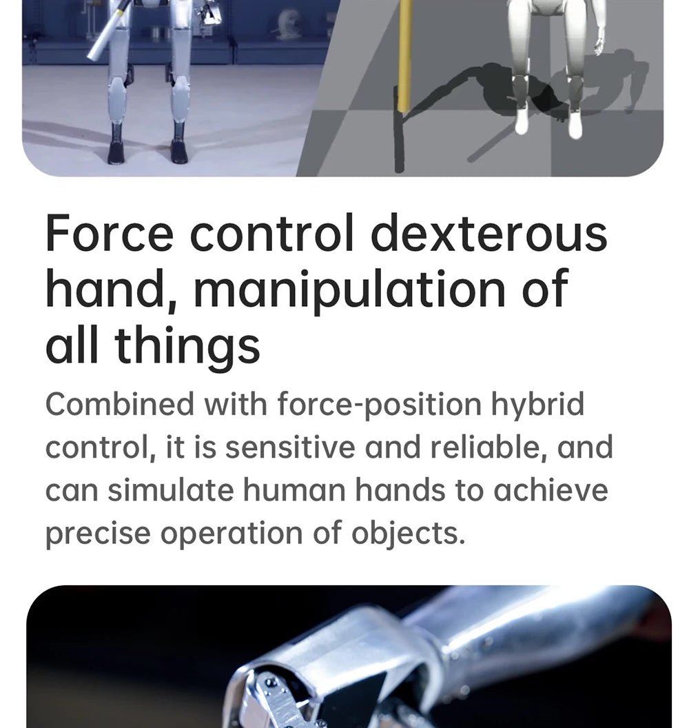 Unitree G1 Humanoid Robot Embodied AI (No Secondary Development Supported)